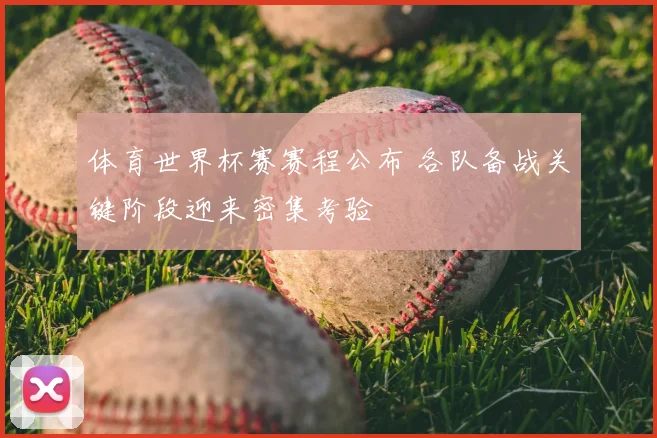 体育世界杯赛赛程公布 各队备战关键阶段迎来密集考验